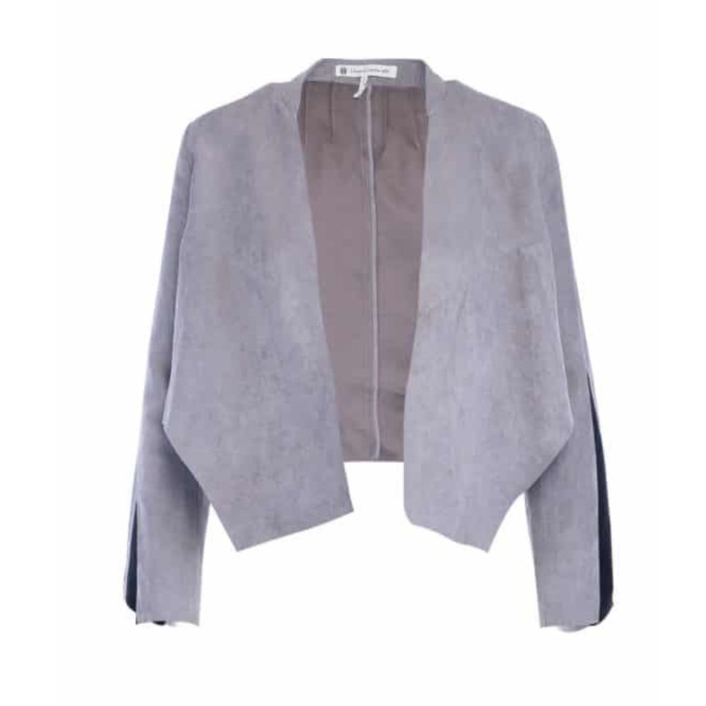 HOUSE OF HARLOW COLTRANE FAUX SUEDE JACKET